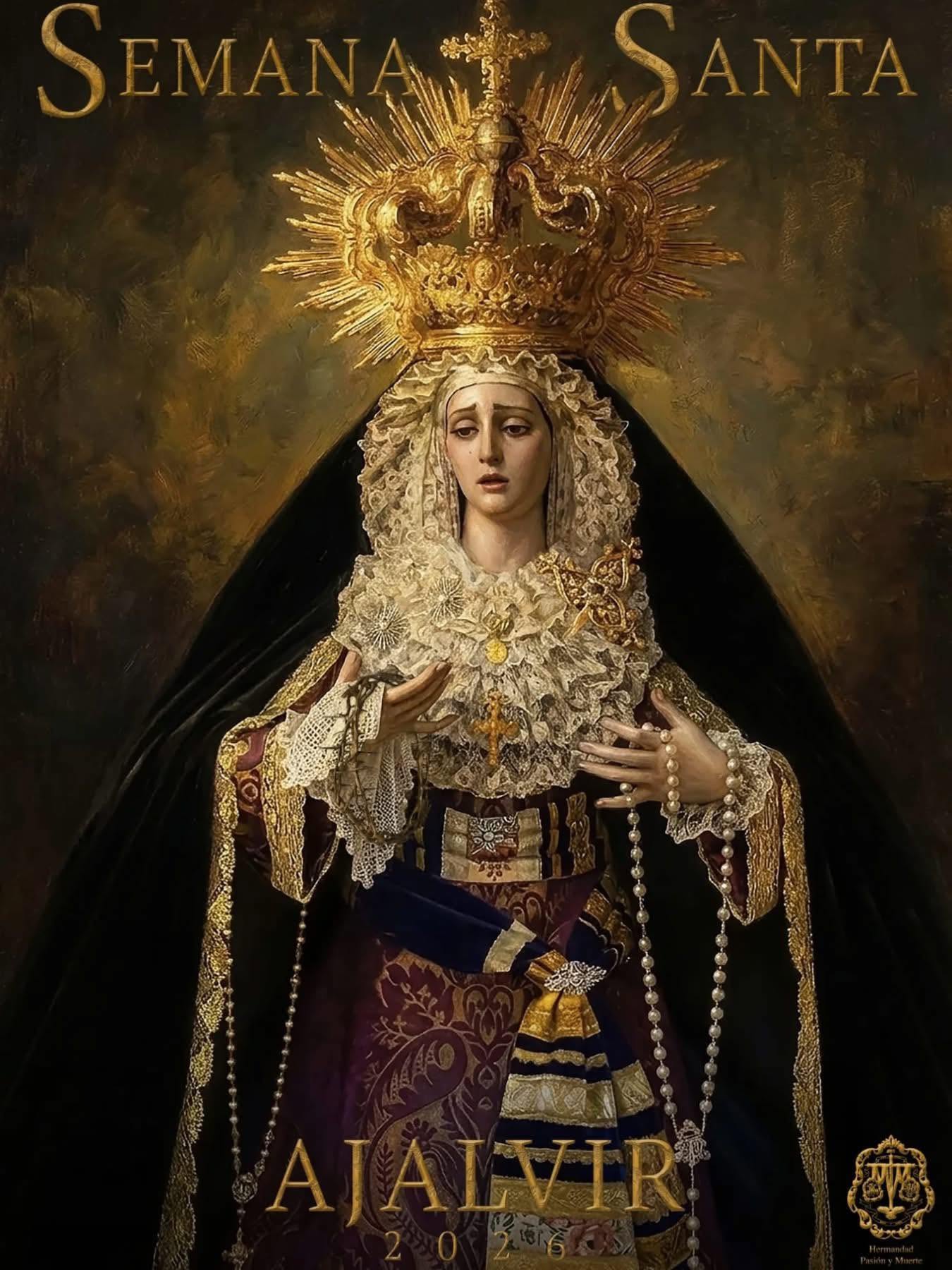 Cartel de Semana Santa en Ajalvir 2026